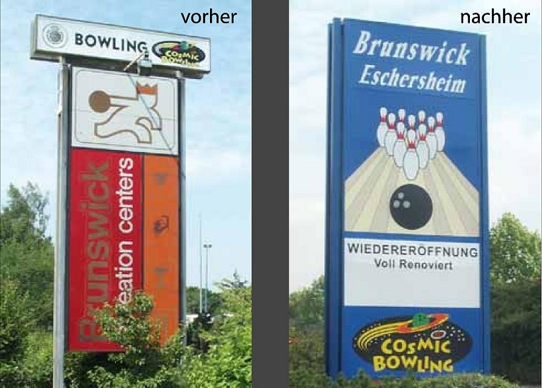 Neugestaltung für Brunswick