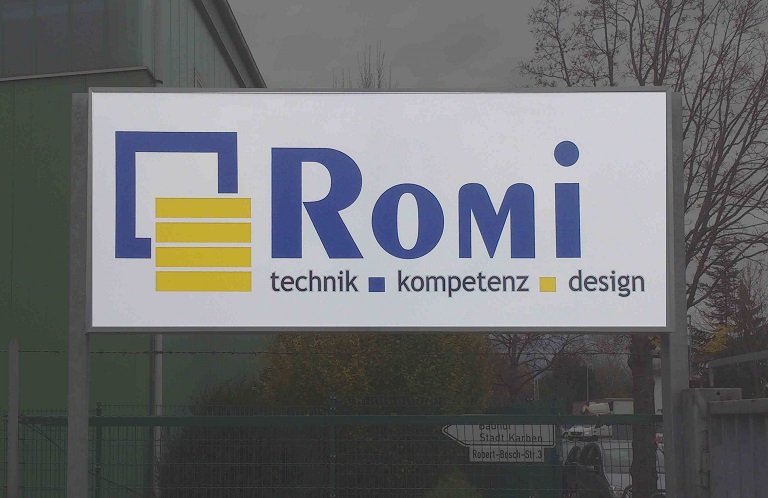 Leuchtkasten für Romi